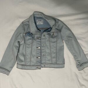 Old Navy Kids Light Blue Jean Jacket and Kids Dark Denim Jacket. 2 jacket bundle